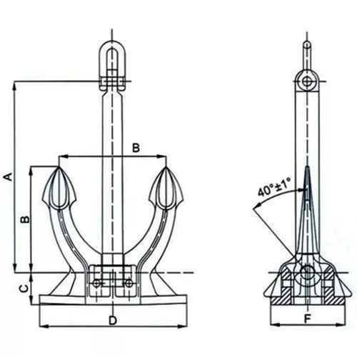 Якорь Spek марка Сталь 20, ГОСТ 30563-98 в г. Луганск